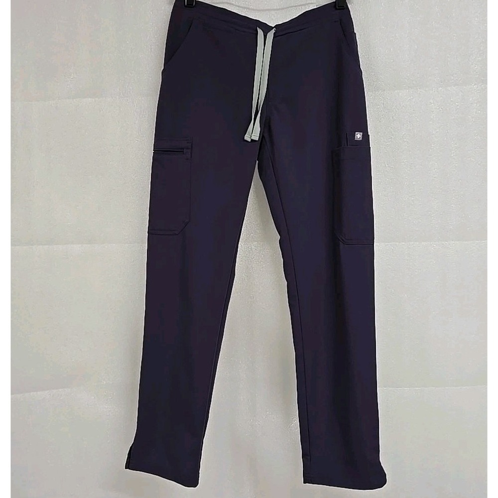 Figs Yola Skinny Scrub Pants Technical Collection Medical Purple Women's Sz XS/P - Picture 2 of 10